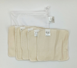 Organic Cotton fleece Wipes - 5pcs set