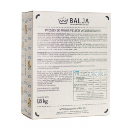 BALJA - proszek do prania pieluch wielorazowych 1,8kg