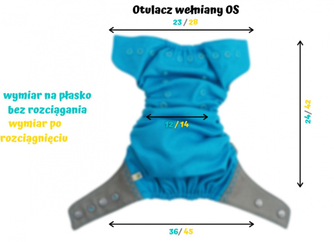 Otulacz wełniany OS DUO Otulacz wełniany OS DUO