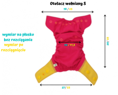 Otulacz wełniany S DUO Otulacz wełniany S DUO
