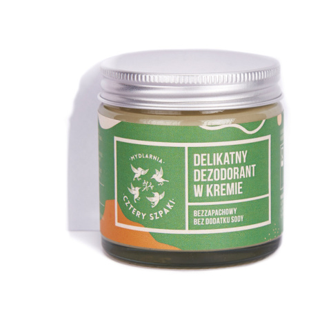 Delikatny dezodorant w kremie BEZZAPACHOWY Delikatny dezodorant w kremie BEZZAPACHOWY
