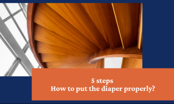 How to put the diaper properly?
