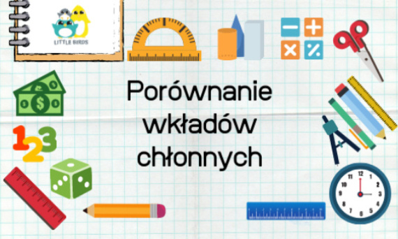 Porównanie wkładów chlonnych